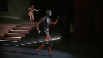 Movie still from “Justin Timberlake - Filthy” (2018), directed by Mark Romanek – Wide shot, Low angle