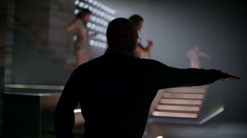 Movie still from “Justin Timberlake - Filthy” (2018), directed by Mark Romanek – Medium shot, Low angle