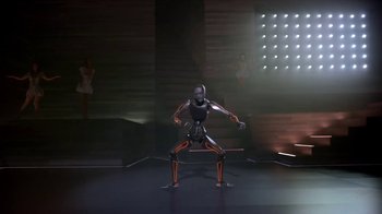 Movie still from “Justin Timberlake - Filthy” (2018), directed by Mark Romanek – Wide shot, Low angle