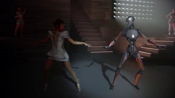 Movie still from “Justin Timberlake - Filthy” (2018), directed by Mark Romanek – Wide shot, Low angle