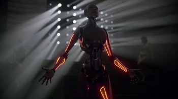 Movie still from “Justin Timberlake - Filthy” (2018), directed by Mark Romanek – Medium shot, Low angle