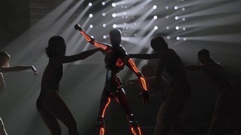 Movie still from “Justin Timberlake - Filthy” (2018), directed by Mark Romanek – Wide shot, Low angle