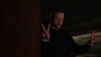 Movie still from “Justin Timberlake - Filthy” (2018), directed by Mark Romanek – Medium shot, Over the shoulder angle