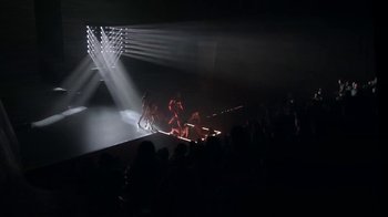 Movie still from “Justin Timberlake - Filthy” (2018), directed by Mark Romanek – Extreme Wide shot, Low angle