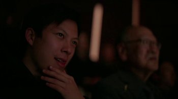 Movie still from “Justin Timberlake - Filthy” (2018), directed by Mark Romanek – Close Up shot, Low angle