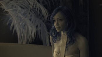 Movie still from “JAY-Z feat. Beyoncé - Family Feud” (2018), directed by Ava DuVernay – Close Up shot, Low angle