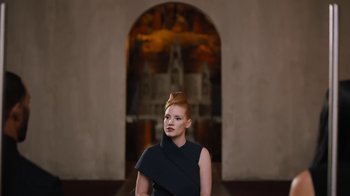 Movie still from “JAY-Z feat. Beyoncé - Family Feud” (2018), directed by Ava DuVernay – Medium shot, Low angle