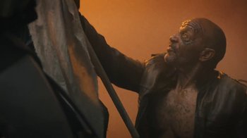 Movie still from “JAY-Z feat. Beyoncé - Family Feud” (2018), directed by Ava DuVernay – Close Up shot, Low angle