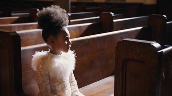 Movie still from “JAY-Z feat. Beyoncé - Family Feud” (2018), directed by Ava DuVernay – Close Up shot, High angle