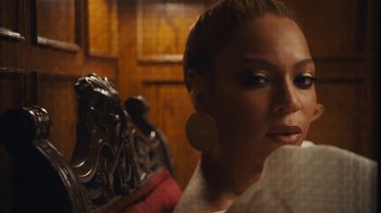 Movie still from “JAY-Z feat. Beyoncé - Family Feud” (2018), directed by Ava DuVernay – Close Up shot, Over the shoulder angle