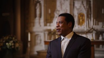 Movie still from “JAY-Z feat. Beyoncé - Family Feud” (2018), directed by Ava DuVernay – Medium shot, Low angle