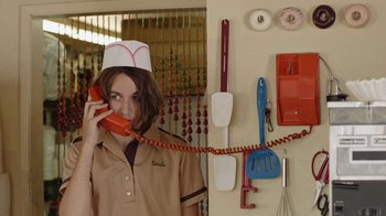 Movie still from “I Love LA - Starcrawler” (2017), directed by Autumn de Wilde – Medium shot, High angle