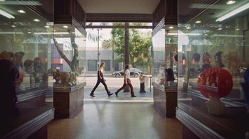 Movie still from “I Love LA - Starcrawler” (2017), directed by Autumn de Wilde – Wide shot, Low angle