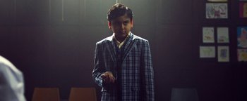 Movie still from “Harry Styles - Kiwi” (2017), directed by Us – Medium shot, Low angle