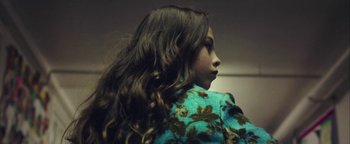 Movie still from “Harry Styles - Kiwi” (2017), directed by Us – Close Up shot, Low angle