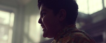 Movie still from “Harry Styles - Kiwi” (2017), directed by Us – Close Up shot, Low angle