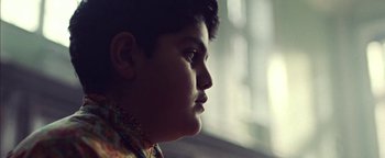 Movie still from “Harry Styles - Kiwi” (2017), directed by Us – Close Up shot, Low angle