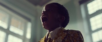 Movie still from “Harry Styles - Kiwi” (2017), directed by Us – Close Up shot, Low angle