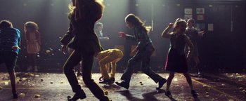 Movie still from “Harry Styles - Kiwi” (2017), directed by Us – Wide shot, High angle