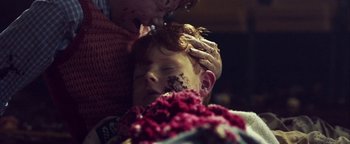 Movie still from “Harry Styles - Kiwi” (2017), directed by Us – Extreme Close Up shot, Overhead angle