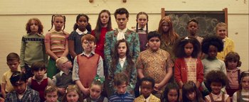 Movie still from “Harry Styles - Kiwi” (2017), directed by Us – Wide shot, High angle