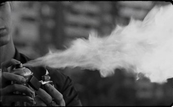 Movie still from “C.Tangana - Caballo Ganador” (2017), directed by Diana Kunst – Extreme Close Up shot, Low angle