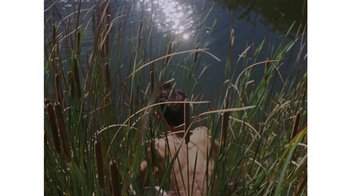 Movie still from “No World - Living Inc.” (2017), directed by Young Replicant – Wide shot, High angle