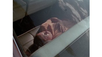 Movie still from “No World - Living Inc.” (2017), directed by Young Replicant – Extreme Close Up shot, High angle