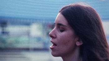 Movie still from “HAIM - Little of Your Love” (2017), directed by Paul Thomas Anderson – Close Up shot, Low angle
