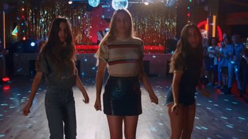 Movie still from “HAIM - Little of Your Love” (2017), directed by Paul Thomas Anderson – Medium shot, Low angle