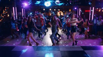 Movie still from “HAIM - Little of Your Love” (2017), directed by Paul Thomas Anderson – Wide shot, Low angle
