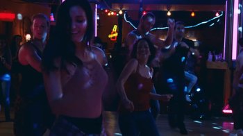 Movie still from “HAIM - Little of Your Love” (2017), directed by Paul Thomas Anderson – Medium shot, Low angle