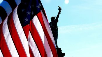 Movie still from “U2 - You’re The Best Thing About Me” (2017), directed by Jonas Åkerlund – Wide shot, Low angle