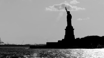 Movie still from “U2 - You’re The Best Thing About Me” (2017), directed by Jonas Åkerlund – Extreme Wide shot, Low angle