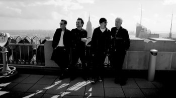 Movie still from “U2 - You’re The Best Thing About Me” (2017), directed by Jonas Åkerlund – Medium shot, Low angle