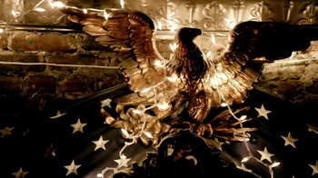 Movie still from “U2 - You’re The Best Thing About Me” (2017), directed by Jonas Åkerlund – Extreme Close Up shot, Low angle