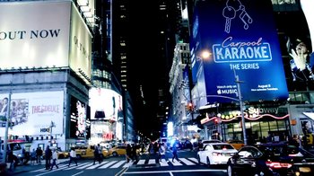 Movie still from “U2 - You’re The Best Thing About Me” (2017), directed by Jonas Åkerlund – Extreme Wide shot, Low angle