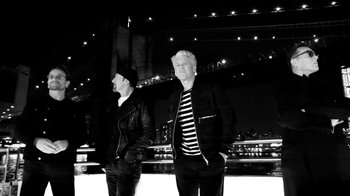 Movie still from “U2 - You’re The Best Thing About Me” (2017), directed by Jonas Åkerlund – Medium shot, Low angle