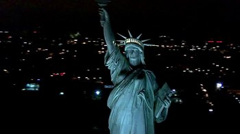 Movie still from “U2 - You’re The Best Thing About Me” (2017), directed by Jonas Åkerlund – Extreme Wide shot, Low angle