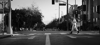 Movie still from “Depeche Mode - Cover Me” (2017), directed by Anton Corbijn – Wide shot, Low angle