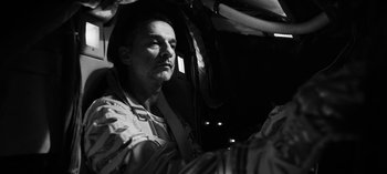 Movie still from “Depeche Mode - Cover Me” (2017), directed by Anton Corbijn – Close Up shot, Low angle