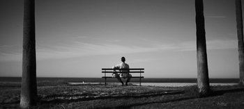 Movie still from “Depeche Mode - Cover Me” (2017), directed by Anton Corbijn – Extreme Wide shot, Low angle