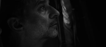 Movie still from “Depeche Mode - Cover Me” (2017), directed by Anton Corbijn – Extreme Close Up shot, Low angle