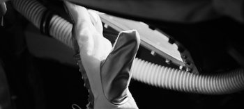 Movie still from “Depeche Mode - Cover Me” (2017), directed by Anton Corbijn – Extreme Close Up shot, Low angle