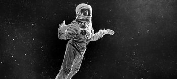 Movie still from “Depeche Mode - Cover Me” (2017), directed by Anton Corbijn – Medium shot, Low angle