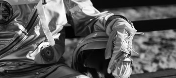 Movie still from “Depeche Mode - Cover Me” (2017), directed by Anton Corbijn – Close Up shot, Low angle