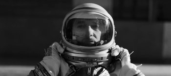 Movie still from “Depeche Mode - Cover Me” (2017), directed by Anton Corbijn – Close Up shot, Low angle