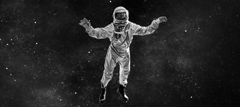 Movie still from “Depeche Mode - Cover Me” (2017), directed by Anton Corbijn – Wide shot, Low angle