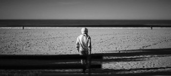 Movie still from “Depeche Mode - Cover Me” (2017), directed by Anton Corbijn – Wide shot, Low angle