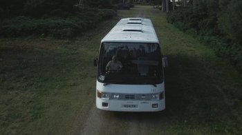 Movie still from “Bicep - Aura” (2017), directed by Matilda Finn – Extreme Wide shot, Overhead angle